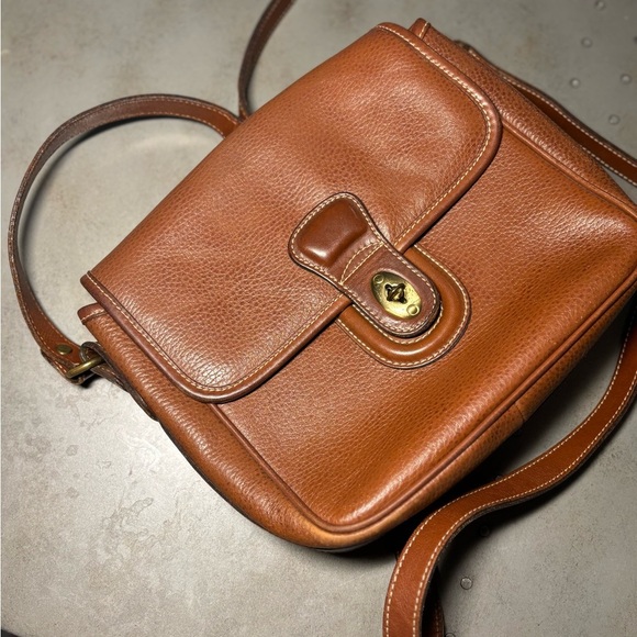 Coach Sheridan Mayfield Brown Pebbled‎ Leather Crossbody Bag - Picture 6 of 14